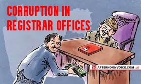 Corruption in Dy. Registrar Office and Housing Societies